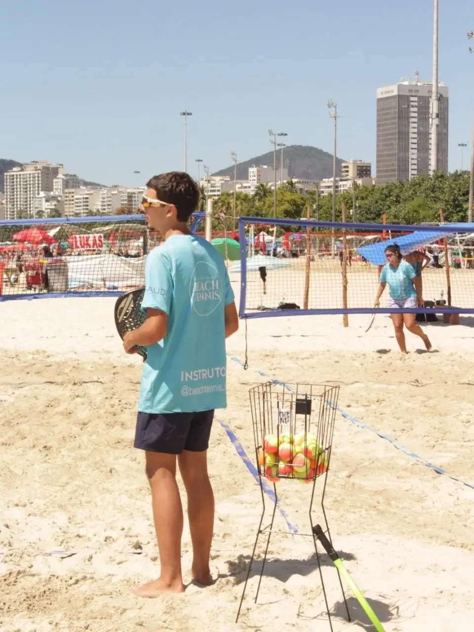 David Mansano (Davizinho) na Praia do Flamengo